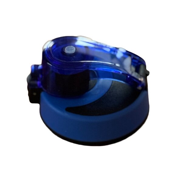 NIB Mayim Motivational Sports Water Bottle Royal Blue w/ strap 32oz - Picture 4 of 6